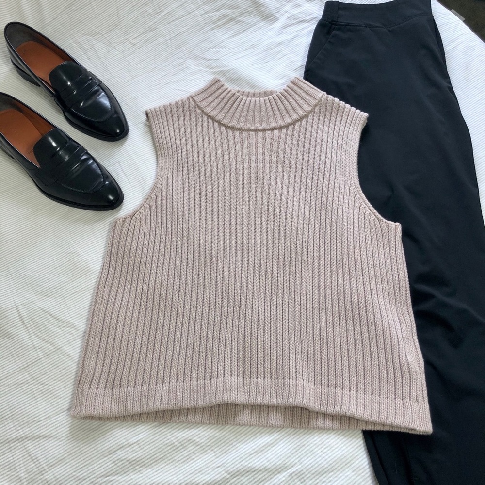 All saints nude top sz S